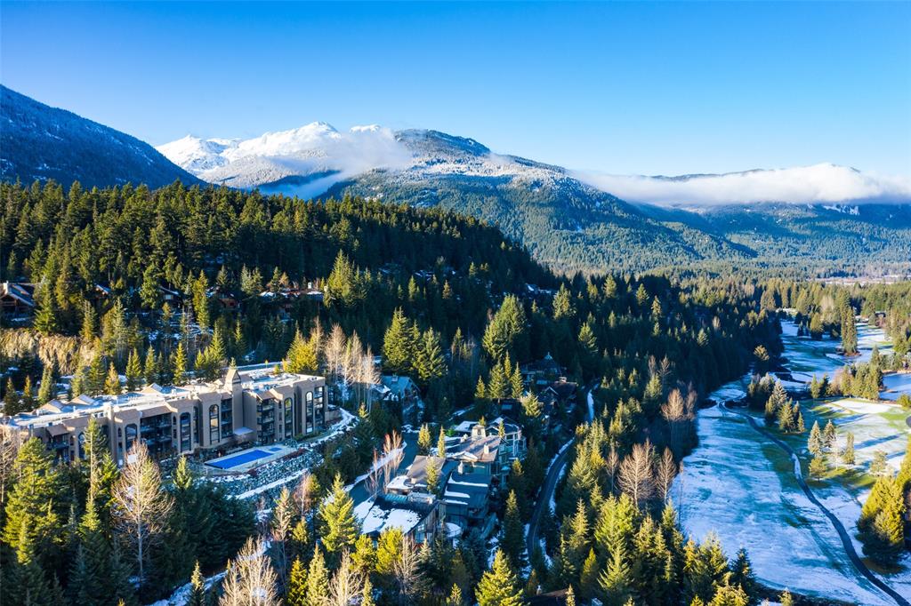 Ironwood Blueberry Hill Whistler Arial Shot