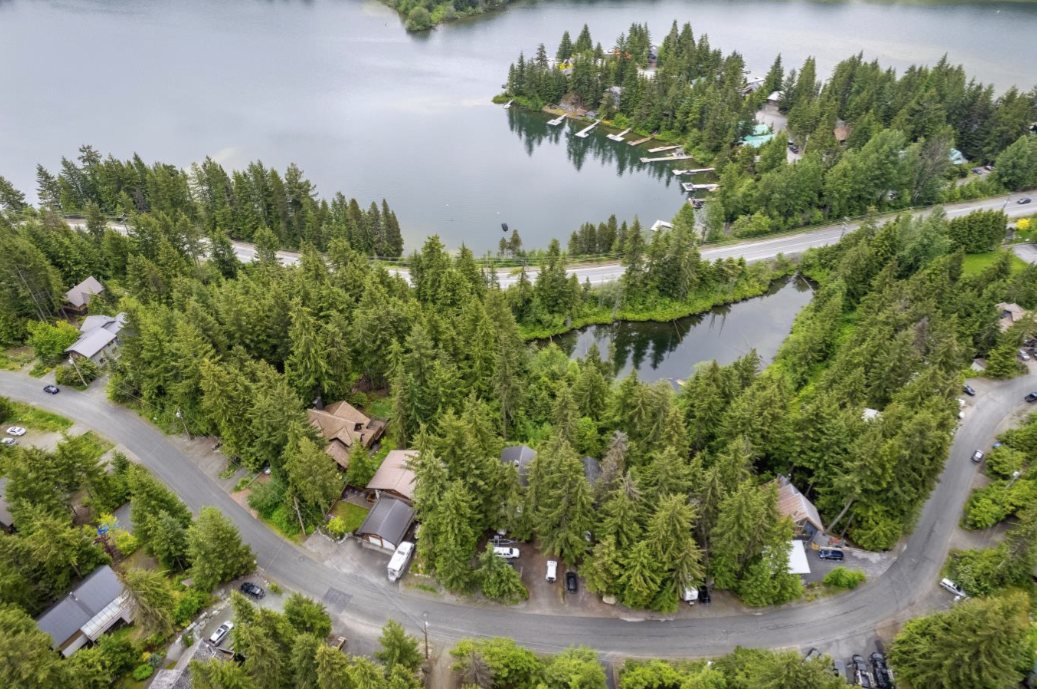 Arial View of Whistler Chalet in Emerald Estates